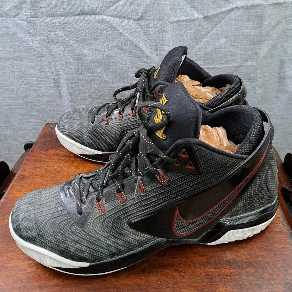 %NIKE ZOOM FIELD GENERAL FLORIDA STATE SEMINOLES BLACK-RED SZ 11 / A 32